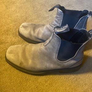 Blundstone grey Chelsea boots size 7 US 6 AUS